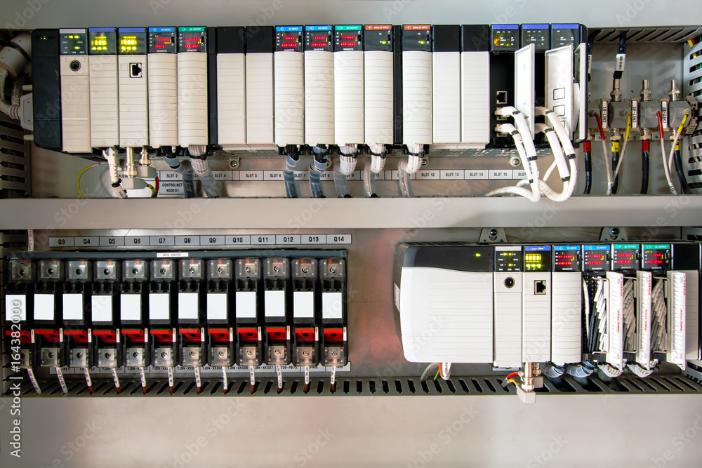 PLC and SCADA control system installation for industrial automation in Central Kentucky