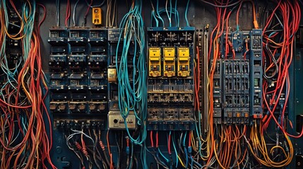 PLC and control system components installed by Barb Electrical